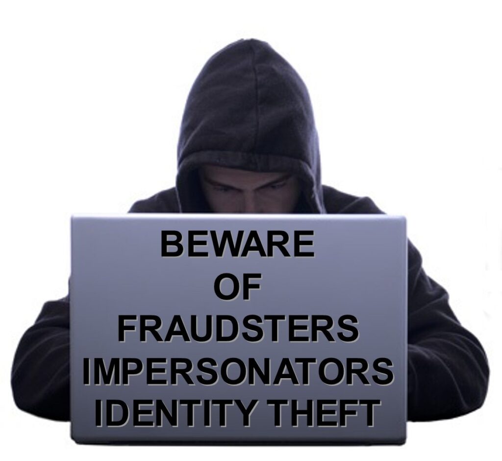 Beware of Fraudsters